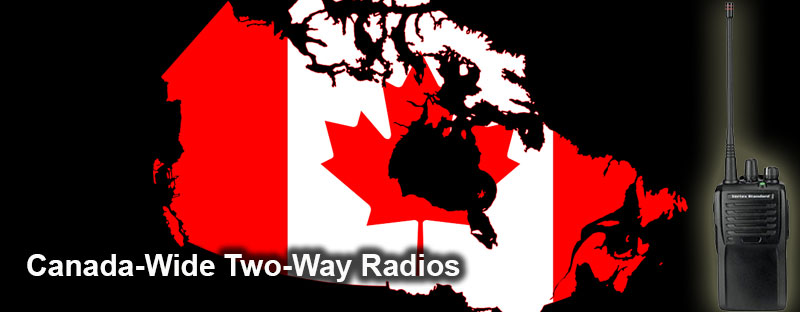 Canada Wide portable two way radios